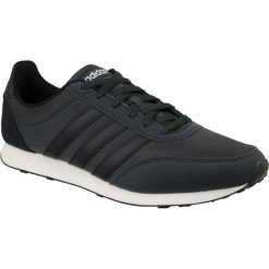 Adidas V Racer 2.0 b75799 42 2/3 Czarne. Czarne buty sportowe męskie marki Adidas, z syntetyku. W wyprzedaży za 189,99 zł.