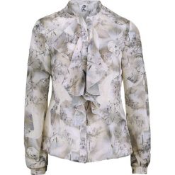 Hell Bunny Sky Blouse Bluzka kremowy. Białe bluzki damskie marki Hell Bunny, xl, bez wzorów, bez kołnierzyka, z długim rękawem. Za 149,90 zł.