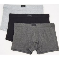 Bokserki z wiskozy 3 pack - Szary. Szare bokserki męskie Reserved, bez wzorów, z wiskozy. Za 59,99 zł.