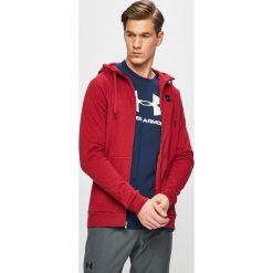 Under Armour - Bluza. Czerwone bluzy męskie marki Under Armour, s, z elastanu, z kapturem. Za 249,90 zł.