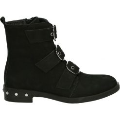 Botki - 8593K BLACK. Brązowe botki damskie skórzane marki Venezia. Za 399,00 zł.