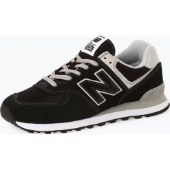 New Balance - Tenisówki męskie z dodatkiem skóry, czarny. Czarne trampki męskie New Balance, bez wzorów, ze skóry, sportowe, bez zapięcia. Za 379,95 zł.