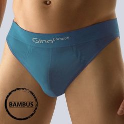 Niskie slipy Bamboo Turkus. Szare slipy męskie marki Astratex, m, z materiału. Za 31,99 zł.