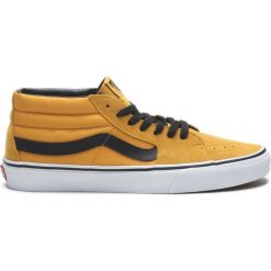 Vans Sk8-Mid Tenisówki Brązowy. Pomarańczowe trampki męskie Vans, ze skóry. Za 309,95 zł.