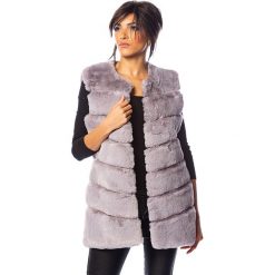 Kamizelka "Gabi" w kolorze szarym. Szare kamizelki damskie 100% Coats, m, bez wzorów, bez kaptura. W wyprzedaży za 219,95 zł.