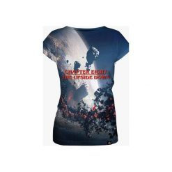 The Upside Down women's t-shirt. Szare t-shirty damskie marki Mars from venus, s, bez wzorów, bez kołnierzyka. Za 101,40 zł.