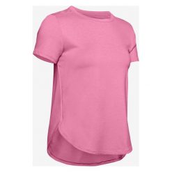 Under Armour Armour Sport Koszulka Różowy. Różowe topy damskie Under Armour, xl, bez wzorów, z elastanu, z krótkim rękawem. Za 171,95 zł.