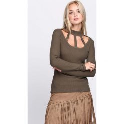 Bluzki damskie: Khaki Bluzka Sidewalk