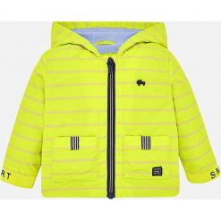 Mayoral - Kurtka dziecięca 68-98 cm. Żółte kurtki chłopięce Mayoral, bez wzorów, z bawełny, krótkie, z kapturem. Za 158,90 zł.