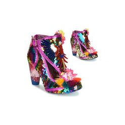 Czółenka Irregular Choice BELLISSIMA. Fioletowe czółenka damskie Irregular Choice, bez wzorów, bez obcasa. Za 659,00 zł.