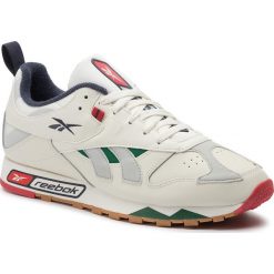 Buty Reebok - Cl Leather Rc 1.0 DV8298 Chalk/Skugry/Hernvy. Brązowe półbuty męskie Reebok, na co dzień, bez wzorów, ze skóry ekologicznej, klasyczne, bez zapięcia. Za 379,00 zł.