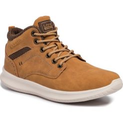 Sneakersy LANETTI - MP07-81146-01 Camel. Pomarańczowe sneakersy męskie Lanetti, bez zapięcia. Za 129,99 zł.