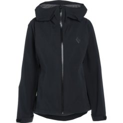 Kurtki sportowe damskie: Black Diamond STORMLINE STRETCH RAIN SHELL Kurtka przeciwdeszczowa black