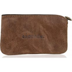 Skórzane etui na klucze BRODRENE K01 jasnobrązowe - j. brązowy. Pomarańczowe etui męskie Brødrene, ze skóry. Za 29,99 zł.