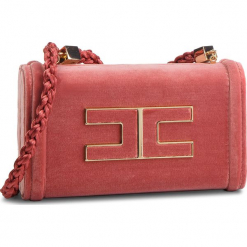 Torebka ELISABETTA FRANCHI - BS-45A-88E2 Ombretto R25. Różowe torebki klasyczne damskie marki Elisabetta Franchi, z materiału. W wyprzedaży za 479,00 zł.
