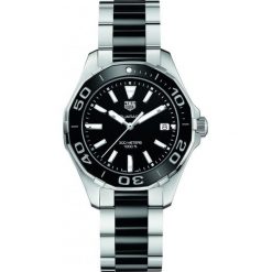 ZEGAREK TAG HEUER AQUARACER LADY WAY131A.BA0913. Czarne zegarki damskie marki TAG HEUER, ze stali. Za 6590,00 zł.