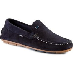 Mokasyny TOMMY HILFIGER - Alfa Hilfiger 4B FM56818546 Midnight 403. Niebieskie mokasyny męskie TOMMY HILFIGER, na co dzień, bez wzorów, ze skóry, eleganckie, bez zapięcia. W wyprzedaży za 279,00 zł.