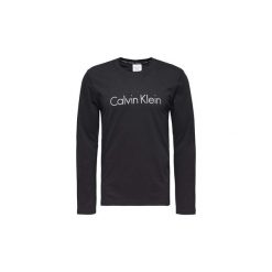 T-shirty z długim rękawem Calvin Klein Jeans 000NM1345E L/S CREW LOGO. Czarne t-shirty męskie Calvin Klein Jeans, s, bez wzorów, z jeansu, bez kołnierzyka, długie. Za 137,01 zł.