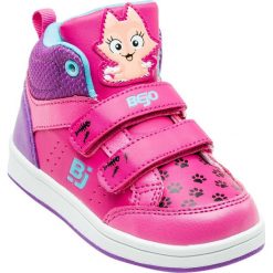 Buciki niemowlęce chłopięce: BEJO Buty dziecięce Ikati Kids Light Fuchsia / Violet / Kitty r. 27