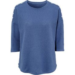 Cellbes Bluzka denim blue female niebieski 34/36. Niebieskie bluzki damskie Cellbes, bez wzorów, z denimu, bez kołnierzyka, bez rękawów. W wyprzedaży za 35,00 zł.