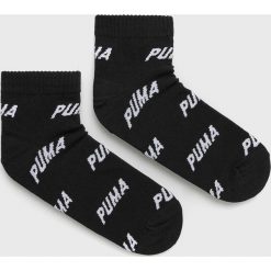 Puma - Skarpety (2 pack). Czarne skarpetki męskie Puma, bez wzorów, z elastanu. Za 49,90 zł.