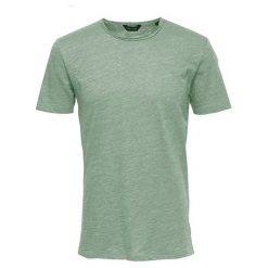 ONLY&SONS Albert New SS Tee koszulka męska Albert New SS Tee Noos Gray Ed Jade T-shirt (rozmiar M). Szare koszulki męskie Only&Sons, m, bez wzorów, bez kołnierzyka. W wyprzedaży za 40,00 zł.