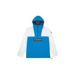 Kurtki krótkie Napapijri RAINFOREST TEAM N0YKAP. Niebieskie kurtki męskie Napapijri, s, bez wzorów, krótkie, bez kaptura. Za 486,06 zł.