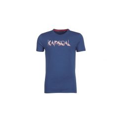 T-shirty z krótkim rękawem Kaporal NOWAK. Niebieskie t-shirty męskie Kaporal, s, bez wzorów, bez kołnierzyka, krótkie. Za 109,00 zł.