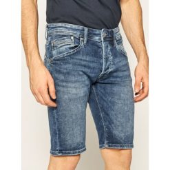 Szorty jeansowe Pepe Jeans Track Short Na7 PM800487. Niebieskie spodenki i szorty męskie Pepe Jeans, m, bez wzorów, z elastanu. Za 279,00 zł.