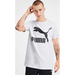 Puma Classics Koszulka Biały. Białe podkoszulki męskie Puma, s, z nadrukiem, z bawełny, bez kołnierzyka, z krótkim rękawem, krótkie. Za 128,95 zł.