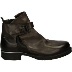 Botki męskie - 407210 CHO-NE. Brązowe botki męskie Venezia, z gumy. Za 389,00 zł.