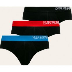 Emporio Armani - Slipy (3 pack). Białe slipy męskie s, z elastanu. Za 219,90 zł.