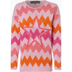 Lieblingsstück - Sweter damski, różowy. Różowe swetry klasyczne damskie marki Lieblingsstück, z haftami. Za 699,95 zł.