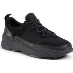 Sneakersy VAGABOND - Lexy 4925-227-92 Black/Black. Czarne półbuty damskie Vagabond, na co dzień, bez wzorów, ze skóry, bez obcasa, na płaskiej podeszwie, bez zapięcia. W wyprzedaży za 339,00 zł.