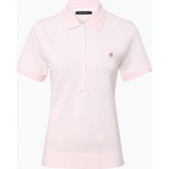Marc O'Polo - Damska koszulka polo, różowy. Różowe koszulki damskie polo Marc O'Polo, l, bez wzorów, polo, bez rękawów, bez kaptura. Za 129,95 zł.
