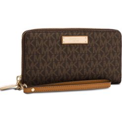 Duży Portfel Damski MICHAEL MICHAEL KORS - Jet Set Item 32S7GTTE2B Brown. Pomarańczowe portfele damskie MICHAEL Michael Kors, bez wzorów, ze skóry ekologicznej. Za 399,00 zł.