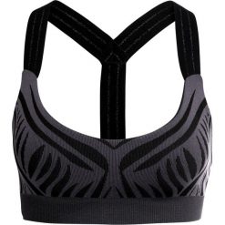 Biustonosze sportowe: Yogasearcher HATHA ZEBRA Biustonosz sportowy carbon