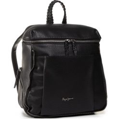 Plecak PEPE JEANS - Braid Backpack PL120028 Black 999. Czarne plecaki damskie Pepe Jeans, bez wzorów, z jeansu, klasyczne. Za 419,00 zł.