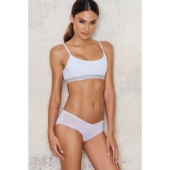 Majtki damskie: Calvin Klein Bokserki Bottoms Up – White