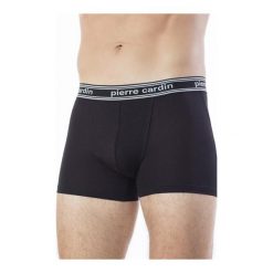 Bokserki PCU254 Nero - Czarne Pierre Cardin. Czarne bokserki męskie marki Pierre Cardin SX, bez wzorów. Za 36,90 zł.