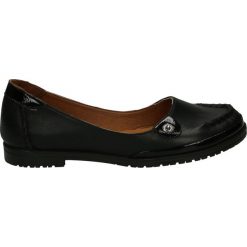 Baleriny - 413810 NERO. Czarne baleriny damskie marki Venezia, ze skóry. Za 269,00 zł.