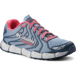 Buty COLUMBIA - Fluidflex F.K.T. II BL2800 Dark Mirage/Red Camellia 411. Niebieskie buty sportowe damskie Columbia, bez wzorów, z tworzywa sztucznego, sportowe, do biegania. W wyprzedaży za 339,00 zł.