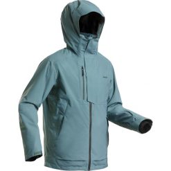 Kurtka narciarska freeride JKT SKI FR100 męska. Niebieskie kurtki męskie WED'ZE, m, bez wzorów, z elastanu, bez kaptura, narciarskie. Za 299,99 zł.