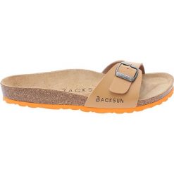 Buty damskie: Klapki w kolorze beżowym