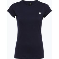 G-Star - T-shirt damski – Eyben, niebieski. Niebieskie t-shirty damskie marki G-Star, m, z nadrukiem. Za 39,95 zł.