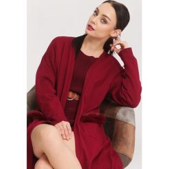 Bordowy Kardigan Tick Tock. Czerwone kardigany damskie other, s. Za 89,99 zł.