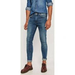 Pepe Jeans - Jeansy Stanley. Niebieskie jeansy męskie Pepe Jeans, bez wzorów. Za 399,90 zł.