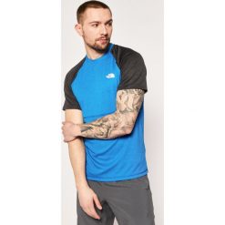 Koszulka techniczna The North Face Stretch Tee NF0A494HQD31. Niebieskie koszulki męskie The North Face, m, bez wzorów, z poliesteru, polo, bez rękawów. W wyprzedaży za 129,00 zł.