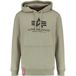 Bejsbolówki męskie: Alpha Industries BASIC HOODY Bluza z kapturem oliv