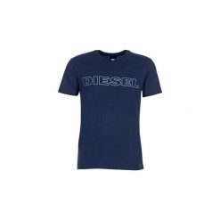 T-shirty z krótkim rękawem Diesel JAKE. Niebieskie t-shirty męskie Diesel, s, bez wzorów, bez kołnierzyka, krótkie. Za 152,20 zł.